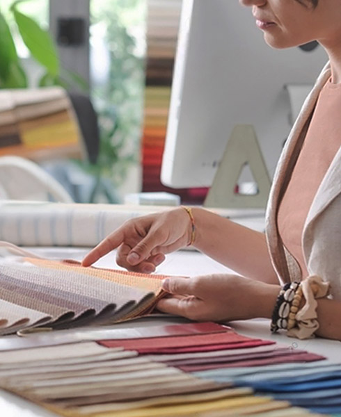 Telas decorativas, asesoría personalizada a domicilio
